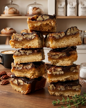 9-Piece Heavenly Pecan Squares stacked
